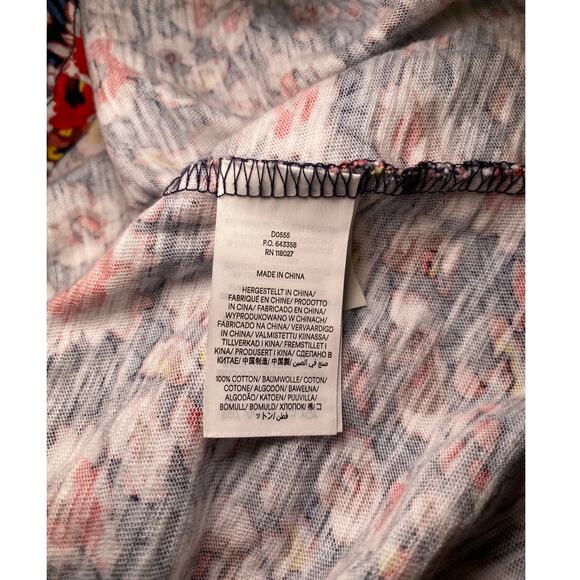 Boden - Multicolored Floral Dress - Puffy Sleeves - Picture 10 of 12